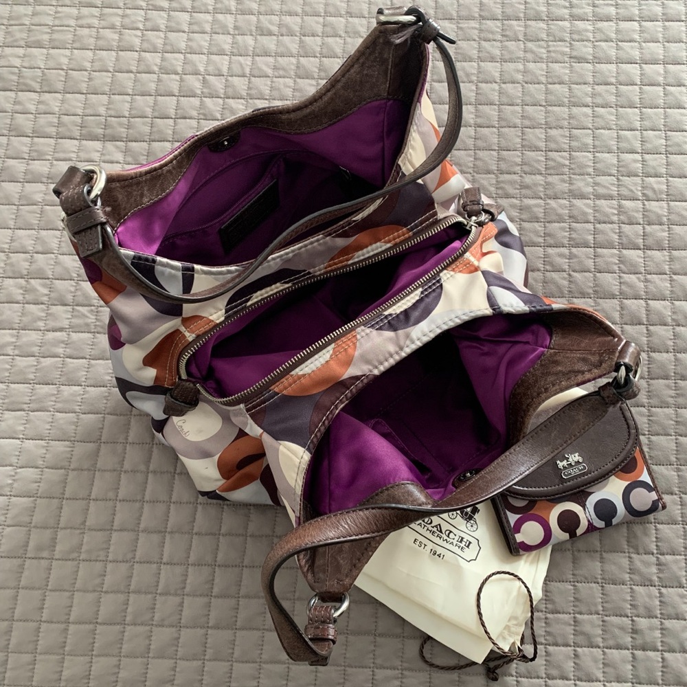 Coach Bag and Wallet Set